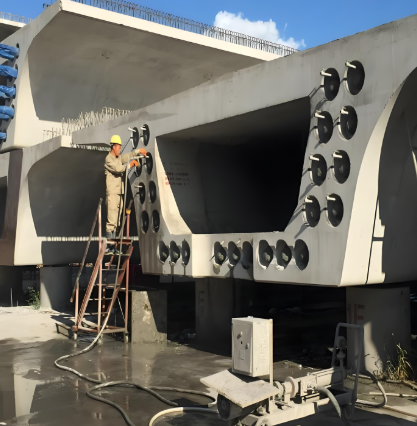 陆川压浆料施工流程及注意事项